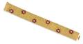 An 18 Karat Yellow Gold Ruby and Diamond Bracelet British Circa 1969