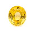 A 2139 Carat Oval Mixed Cut Unheated Ceylon Yellow Sapphire