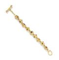 An 18 Karat Yellow Gold and Multigem Bracelet Denise Roberge