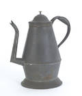 Pennsylvania punched tin coffee pot