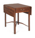 Pennsylvania Chippendale mahogany pembroke table ca 1785
