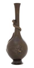 A Bronze Bottle Vase