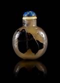 A Shadow Agate Snuff Bottle