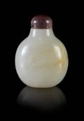 A White Jade Snuff Bottle