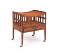 Regency mahogany canterbury