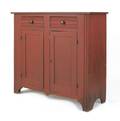 Painted pine jelly cupboard 19th c