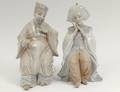 PR KPM PORC POLYCHROME GLZD ORIENTALIST FIGURES