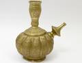 FINELY CARVED BRASS HOOKAH