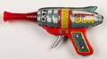 Atomic Gun Japan HAJI ca 1960s A sparking toy ray