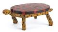 Pennsylvania folk art turtle stool early 20th c