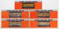 Group of Five Lionel Electric Train Cars In Boxes