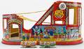 Chein Disney Roller Coaster Set With Two Cars