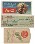 Group of CocaCola Advertising and Ephemera 1940s 