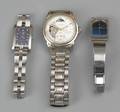 Three wrist watches by Omega