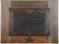 Gettysburg Address Bronze Plaque Midtwentieth