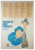 Hirschfeld Al Whos on First New York Darien House