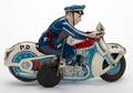 Police Motorcycle Japan K midtwentieth century Tin