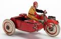 Motorcycle with Sidecar Paris SFA midtwentieth