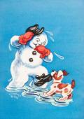 Biers Clarence American 19131978 Melting Snowman
