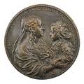 Louis xiv bronze medal