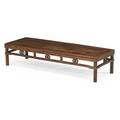 Chinese chicken feather wood low table