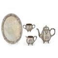 German 800 silver tea set