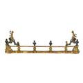 Louis xv style gilt and patinated fender