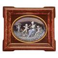 Limoges enamel on copper plaque