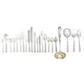 Gorham st dunstan sterling silver flatware service