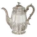 William iv silver coffee pot