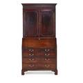 George iii mahogany secretary bookcase