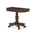 Classical style mahogany card table