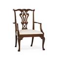 George ii mahogany desk chair