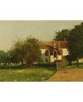 JOHN FRANCIS MURPHY AMERICAN 18531921 House in Montigny