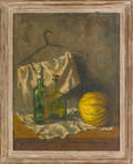 Two oil on canvas still lifes
