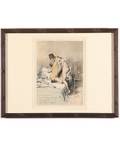 MIHALY VON ZICHY RUSSIAN 18291906 Set of 6 Erotic Lithographs