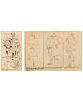 A PAIR OF LITHOGRAPHS BY KAZIMIR MALEVICH RUSSIAN 18781935
