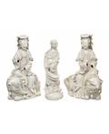 A GROUP OF THREE BLANCDECHINE FIGURES