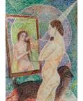 MARIE VOROBIEFF MAREVNA RUSSIAN 18921984 Nude Before a Mirror