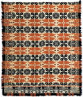 Pennsylvania jacquard woven coverlet