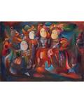 GAYANE KHACHATURIAN GEORGIANARMENIAN 19422009 Red Elephant and Fairytale Actresses