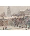 GUY CARLETON WIGGINS AMERICAN 18831962 Madison Square Park