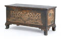 Pennsylvania painted dower chest dated 1781