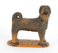 Pennsylvania redware dog 19th c
