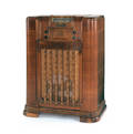 Philco floor model radio