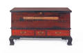 Pennsylvania painted dower chest dated  1805