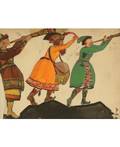 NIKOLAI KONSTANTINOVICH ROERICH RUSSIAN 18741947 Costume design for RimskyKorsakov