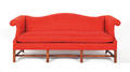 Chippendale style mahogany sofa