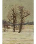 NIKOLAI NIKOLAEVICH VOLKOV RUSSIAN 18971975 Winter Trees