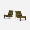 Florence Knoll   lounge chairs pair